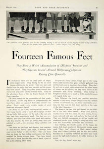 1929 Article Little Rascals Feet Dog Our Gang Comedies Hal Roach Famous YBSR1