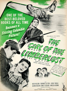 1945 Ad Movie Girl of the Limberlost Mel Ferrer Ruth Nelson Dorinda Clifton YBX1
