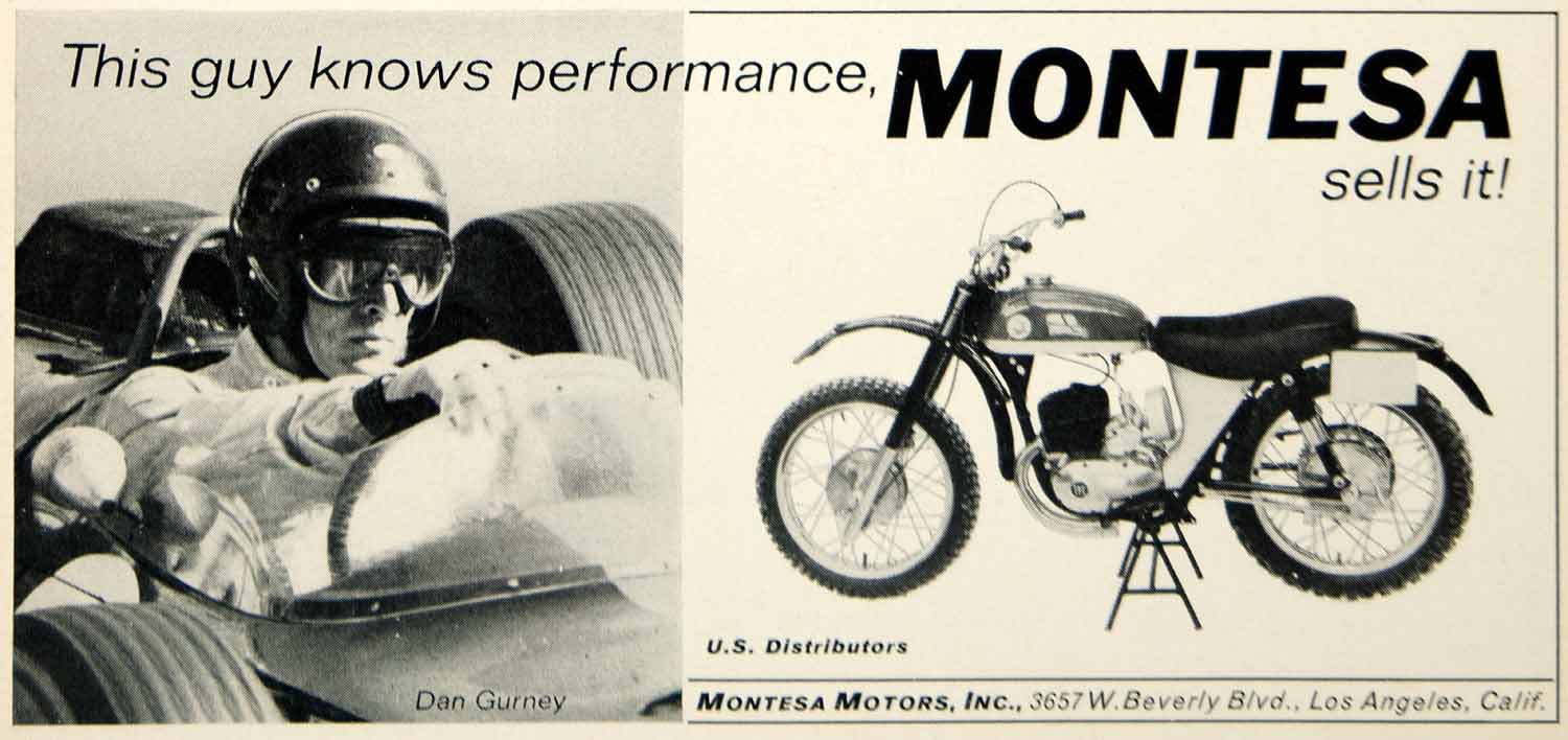 1965 Ad 1966 Montesa Impala Sport Motorcycle 3657 W Beverly Blvd Los YCD3