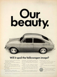 1967 Ad Volkswagen Type 3 2 Door Fastback Sedan Import Compact Car 1500 YCD5