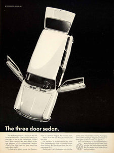 1967 Ad 1968 Volkswagen Type 411E 3 Door Squareback Estate 1.6L Import Car YCD5