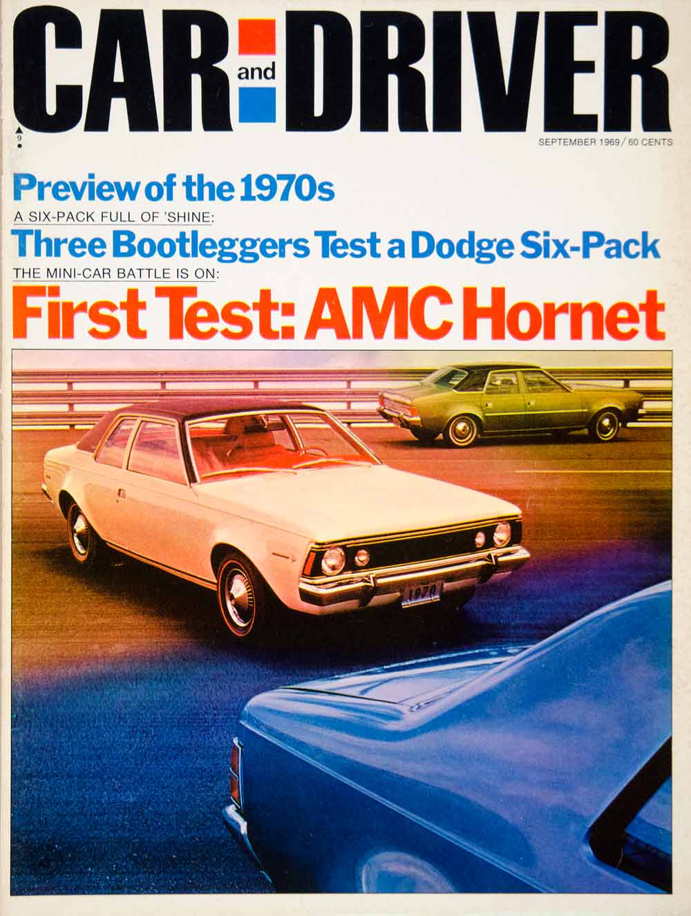 1969 Cover 1970 AMC Hornet SST 2 Door Coupe Compact Junior Car Driver I6 YCD7