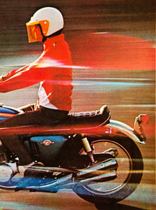 1969 Ads Honda 750 Four Motorcycle 4-Cylinder Single OHV Engine 5-Speed YCD7