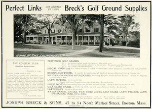1903 Ad Joseph Breck Sons Golf Course Landscaping 47-54 N Market St Boston YCL2