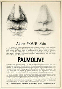 1905 Ad Palmolive BJ Johnson Soap 326 Fowler St Milwaukee Wisconsin Health YDL2