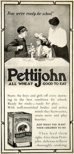 1905 Ad Pettijohn Children Mother Breakfast Table Cereal Food Healthy YDL2