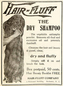 1906 Ad Hair Fluff Shampoo 4 Whitcomb Bldg Rochester NY Beauty Hygiene YDL3