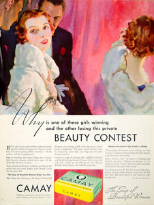1935 Ad Camay Soap Procter Gamble Women Complexion Health Beauty Hygiene YDL6