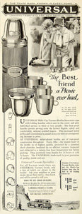 1929 Ad Universal Vacuum Bottle Camp Landers Frary Clark New Britain CT YDL6