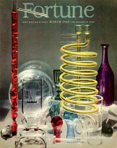 1943 Cover Fortune March Glass Chemistry Lab Tube Glassware Bottle Bulb YFC3