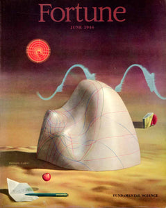 1946 Cover Fortune Arthur Lidov Art 3D Model Maxwells Thermodynamic Surface YFC3