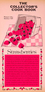 1964 Color Print Strawberry 60s Recipes Pie Molded Gelatin Salad Sixties YFR1