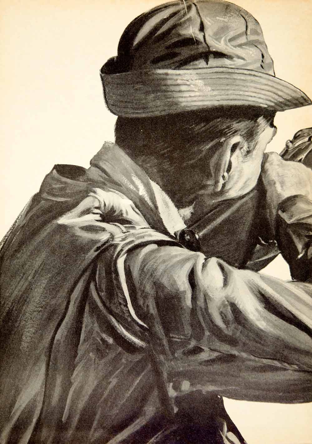 1949 Ad House of Seagram Distillers Whiskey Alcohol Liquor Hunting YFS2