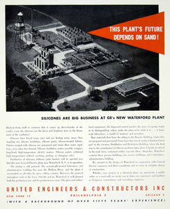 1947 Ad United Engineers Constructors Plant Industrial Manufacturing YFT3