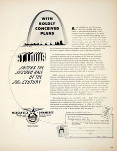 1950 Ad 721 Locust Street St. Louis Missouri Arch Mercantile Commerce FDIC YFT5
