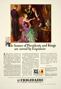 1929 Ad Frigidaire Refrigerators Presidents Kings Household Appliance Home YGH3
