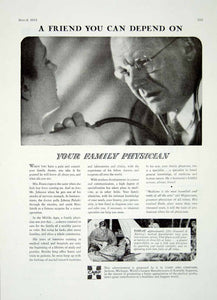 1944 Ad Family Physician Doctor Wartime S. H. Camp Medical World War II YHH1