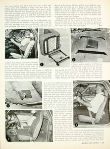 1969 Article Car Seat Belts Head Restraint Motor Vehicle Safety Act 1966 YHR3