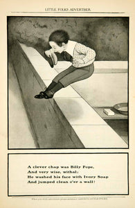1904 Ad Procter & Gamble Ivory Soap Billy Pope Nursery Rhyme Art Children YLF3