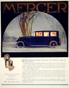 1920 Ad Hares Motors 1921 Mercer Series 5 Sporting Vintage Automobile Car YLF5