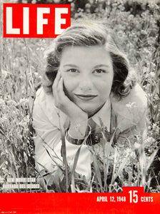 1948 Cover LIFE Magazine Barbara Bel Geddes Movie Actress Loomis Dean YLMC1