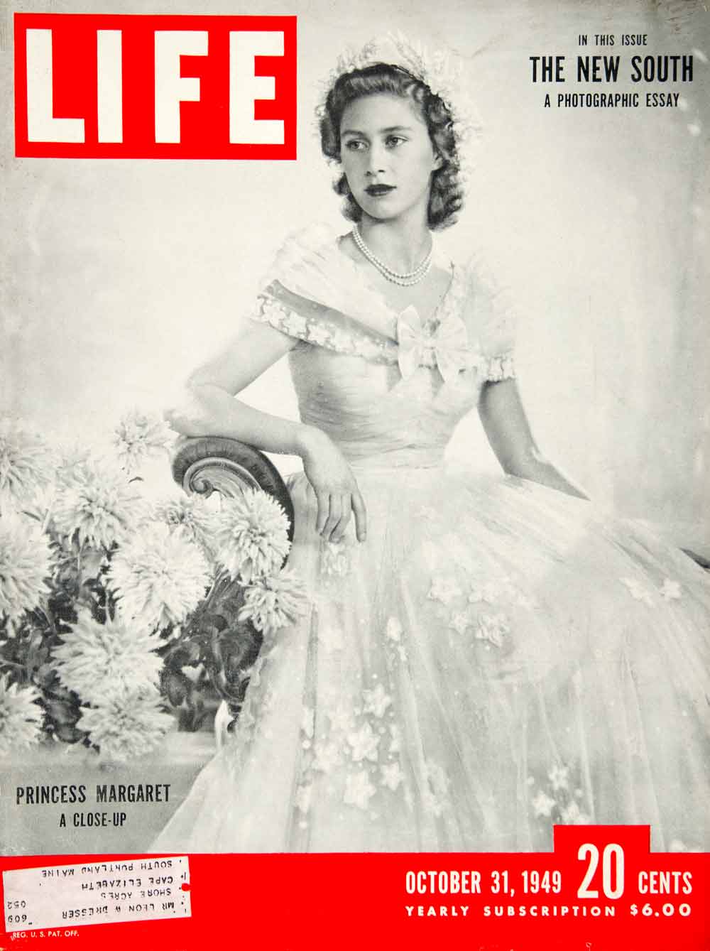 1949 Cover LIFE Princess Margaret Countess of Snowdon Dorothy Wilding YLMC1