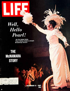 1967 Cover LIFE Magazine Pearl Bailey Hello Dolly Black Americana John YLMC2