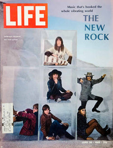 1968 Cover LIFE Magazine Jefferson Airplane Grace Slick Rock Music Band YLMC2