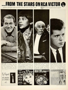 1962 Ad RCA Victor Music Record Albums Harry Belafonte Al Hirt Benny YMM5