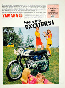1968 Ad Yamaha 180 Street Scrambler Motorcycle Motorcycling Japanese YMMA3