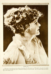 1919 Rotogravure Doris Lee Silent Film Era Helen Garrett Mother's Boy YMP1