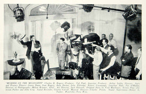 1937 Print Mysterious Crossing 1936 Movie Set Scene Filming Cameraman James YMP4