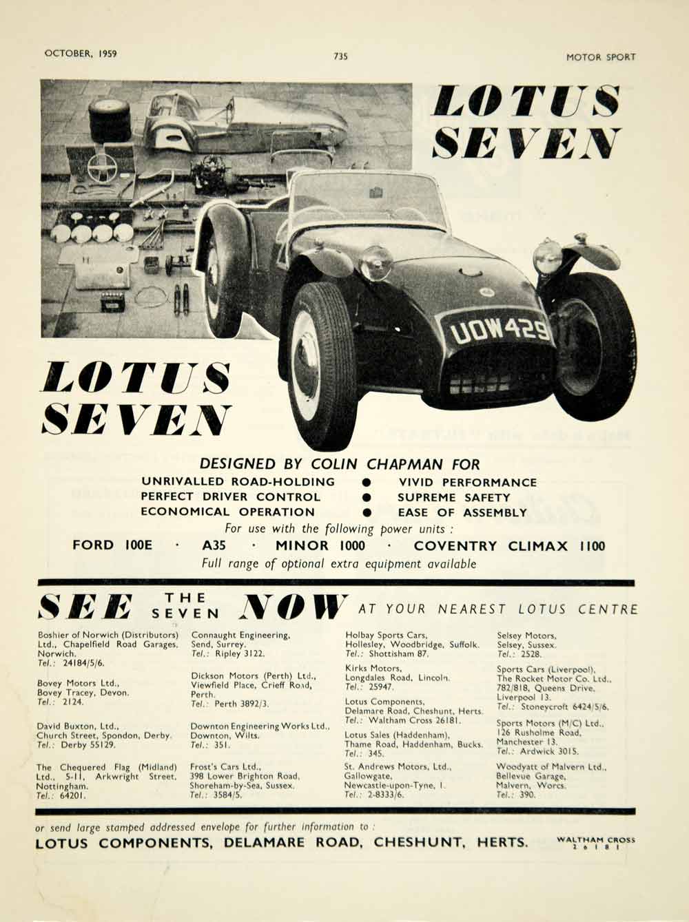 2006 夏　LOTUS STYLE 海外マーケットリサーチ本(欧州中心) Car Tales: Lotus Elite Exudes Perfect Taste