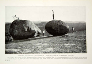 1916 Print Queensland Australia Bald Mountain Two Brothers Historical Image YNG1
