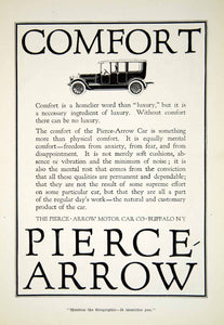 1916 Ad Pierce Arrow Motor Car Company Buffalo New York Automobile Vehicle YNG1