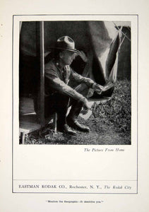1918 Ad Wartime World War I Eastman Kodak Company Rochester New York Image YNG2