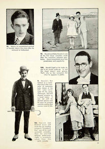 1930 Article Harold Lloyd Comedian Comedy Baby Birthplace House Silent Film YNM3