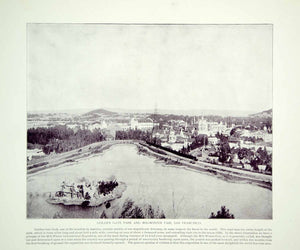 1894 Print San Francisco Midwinter Exposition Golden Gate Park Historic YOC2