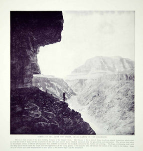 1894 Print Grand Canyon National Park Rock Formations Sphinx Temple of Set YOC2