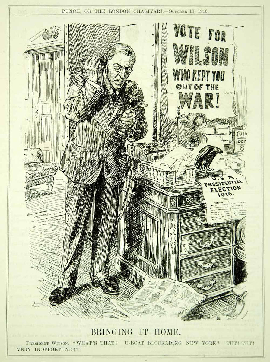 Ww1 Political Cartoons And Explanations Image Of CARTOON: WILSON,