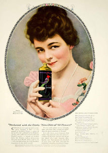 1920 Ad Jonteel Talc Beauty Toiletries Helene Chadwick Silent Film Star YPP1