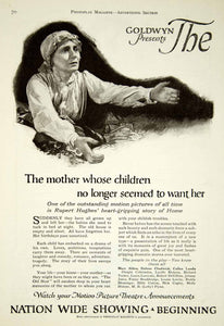 1921 Ad Old Nest Silent Film Reginald Barker Goldwyn Mary Alden Rupert YPP2
