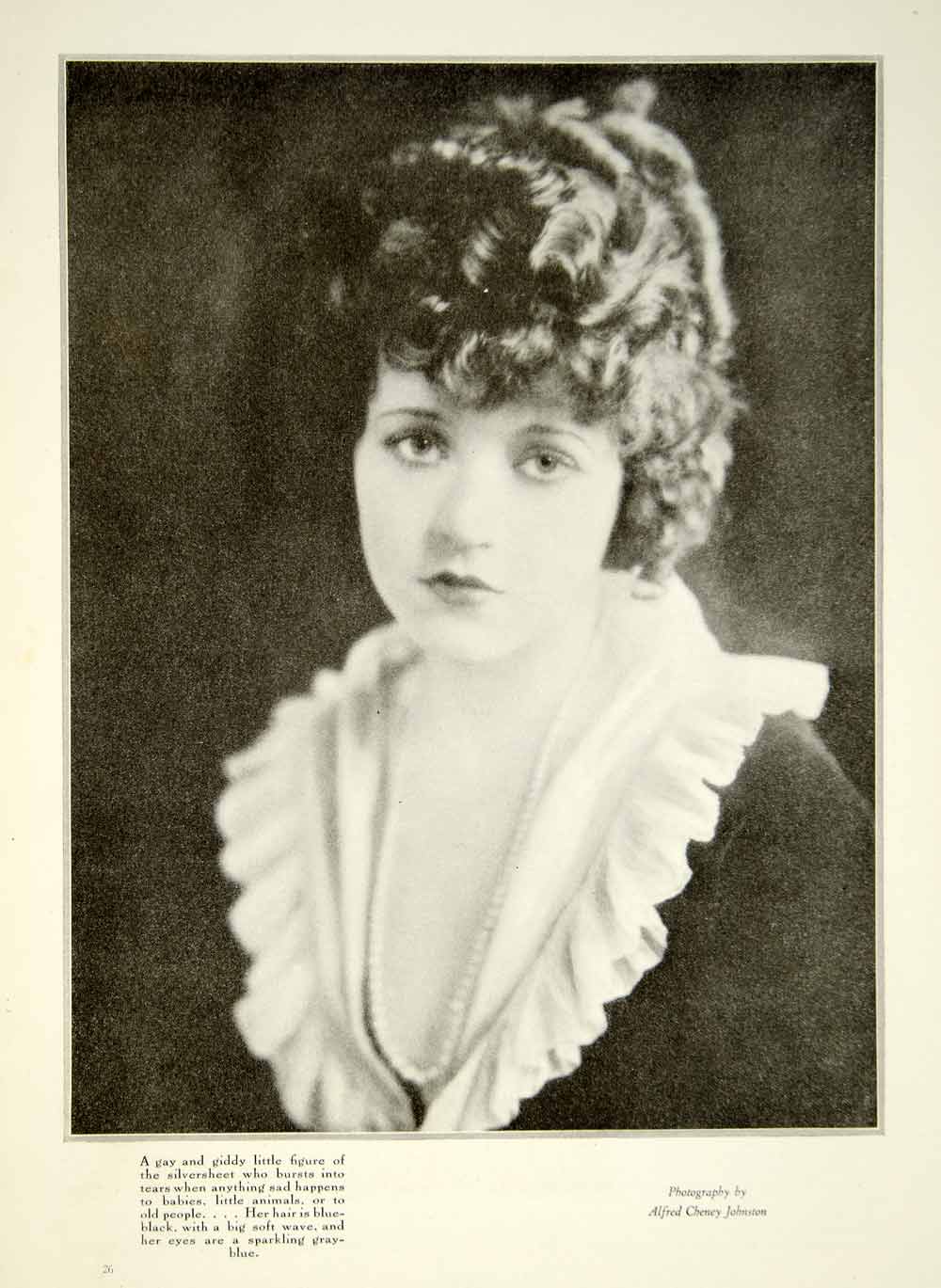 1921 Print Marie Provost Portrait Silent Film Actress Star Comedienne YPP2