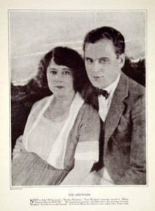 1922 Print Thomas Meighan Silent Film Actor Star Frances Ring Comic Opera YPP2