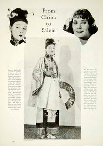 1923 Print Leatrice Joy Silent Film Actress Java Head Costume George YPP2
