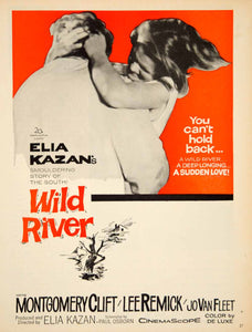1960 Ad Movie Wild River Elia Kazan Montgomery Clift Lee Remick Tennessee YPP5
