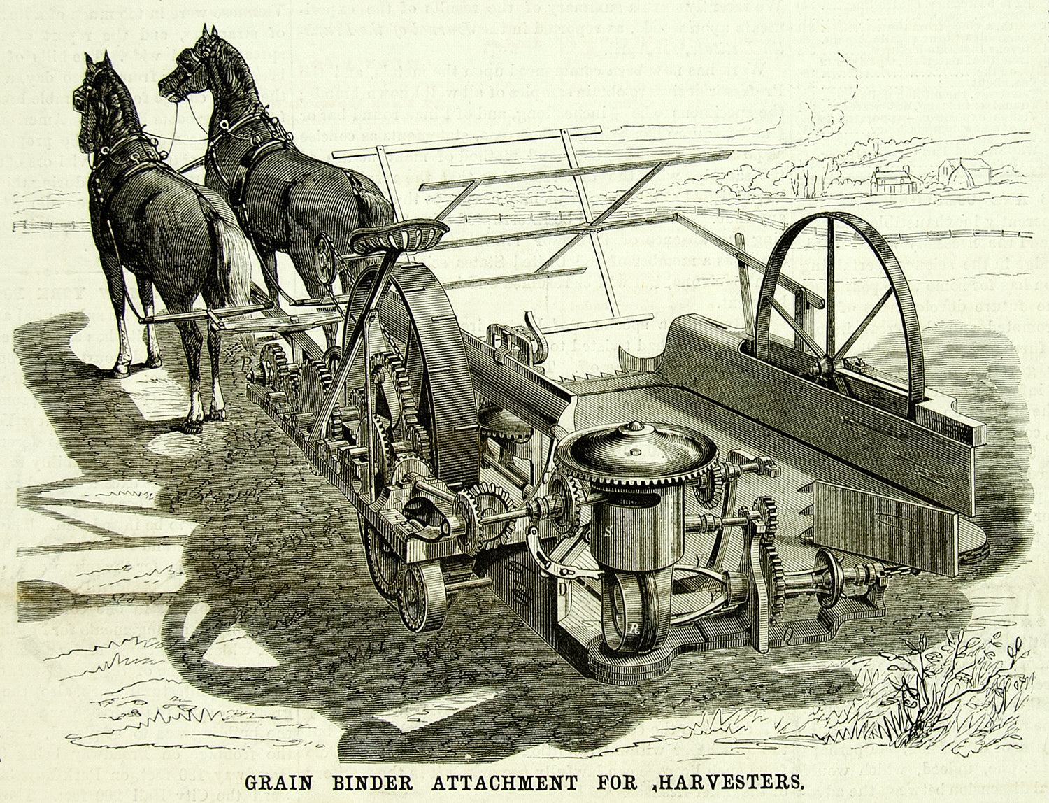 Binder Inventions Grain Binder