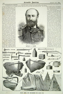 1875 Article Captain George Strong Nares Arctic Exploration Equipment Tools YSA4