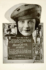 1919 Ad Bonnie B Veil Women's Clothing Fashion Costume Roaring Twenties Era YSC1