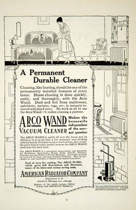 1919 Ad Arco Wand Vacuum Cleaner Household Appliance Art Deco Home Cleaning YSC1